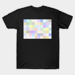 Pastel colour squares T-Shirt